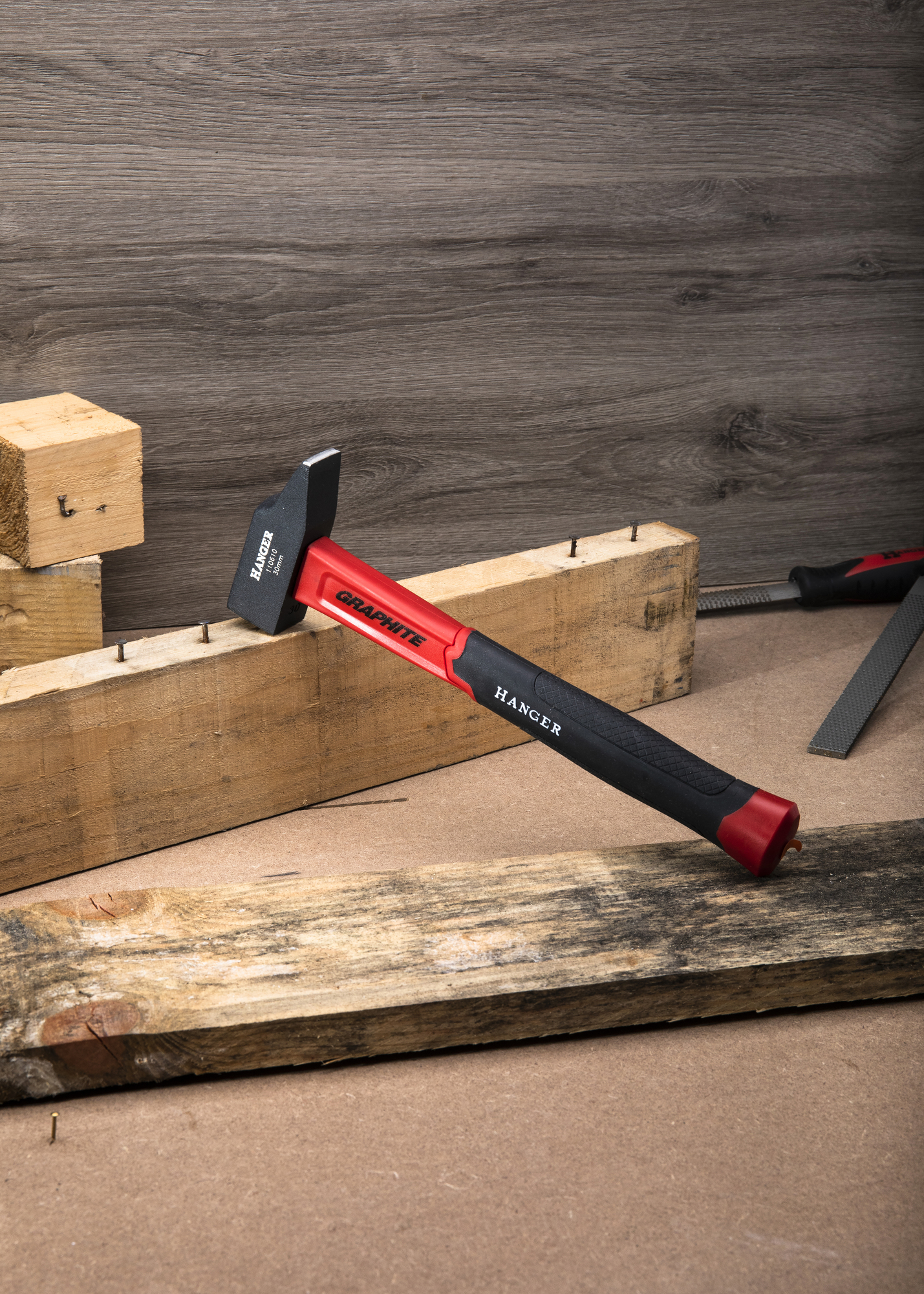 Marteau de mécanicien rivoir manche tri-matière 50mm HANGER 110613 – Image 2