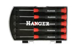 Jeu de 5 tournevis de précision micro HANGER 133092