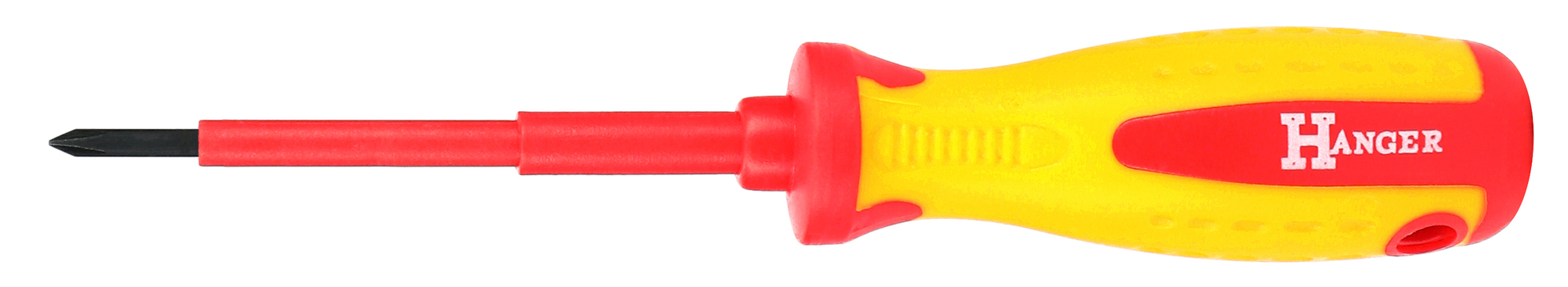 Tournevis cruciforme isolé PH0 155 mm HANGER 132000