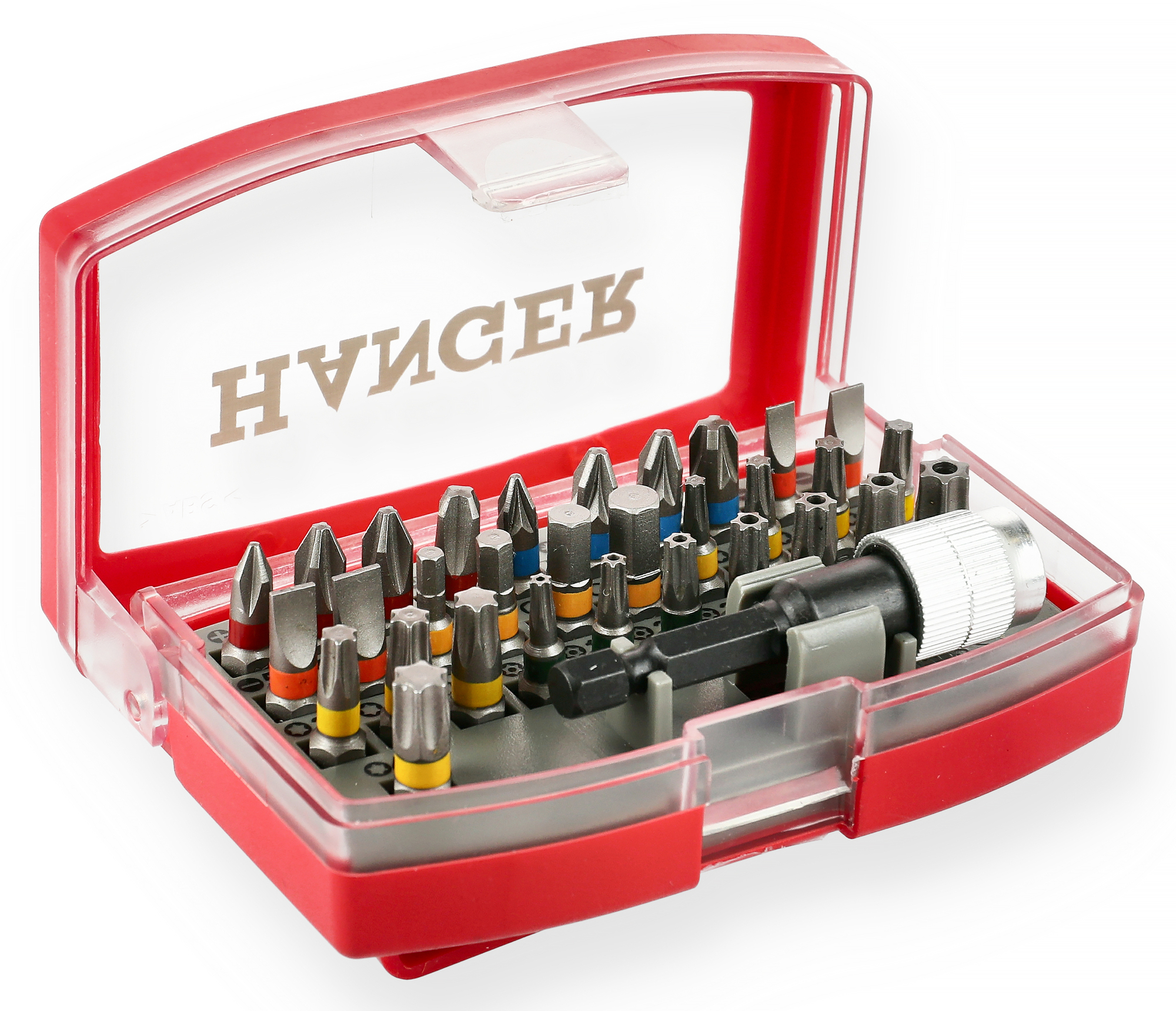 Coffret embouts couleurs Hanger 32 pièces