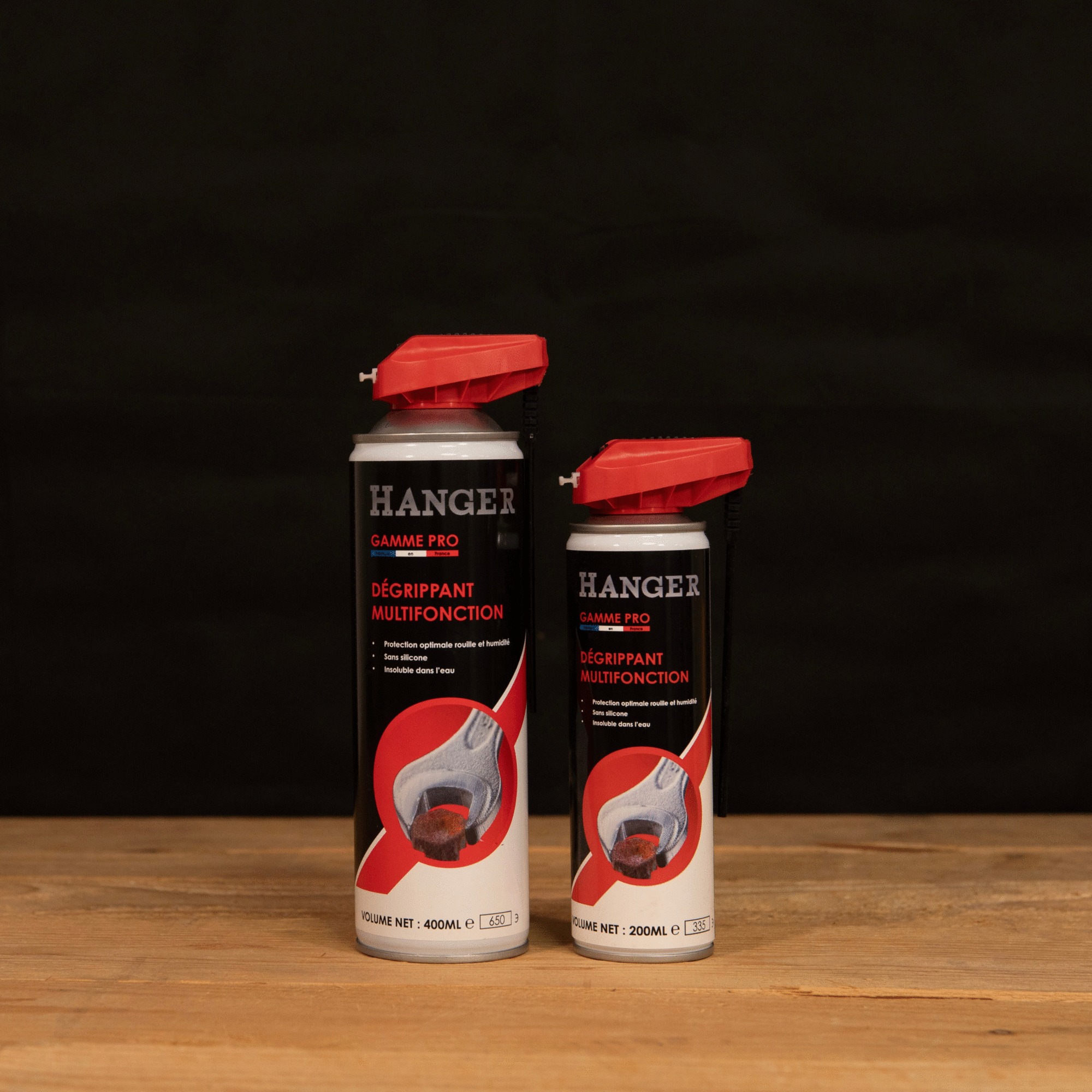 Dégrippant multifonctions avec cobra rouge 400 ml HANGER 700202 – Image 2