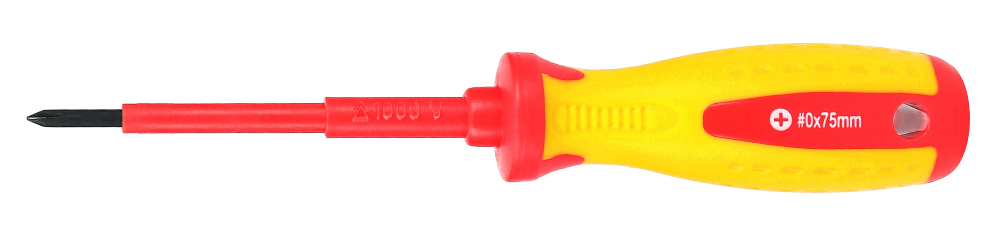 Tournevis cruciforme isolé PH0 155 mm HANGER 132000 – Image 2